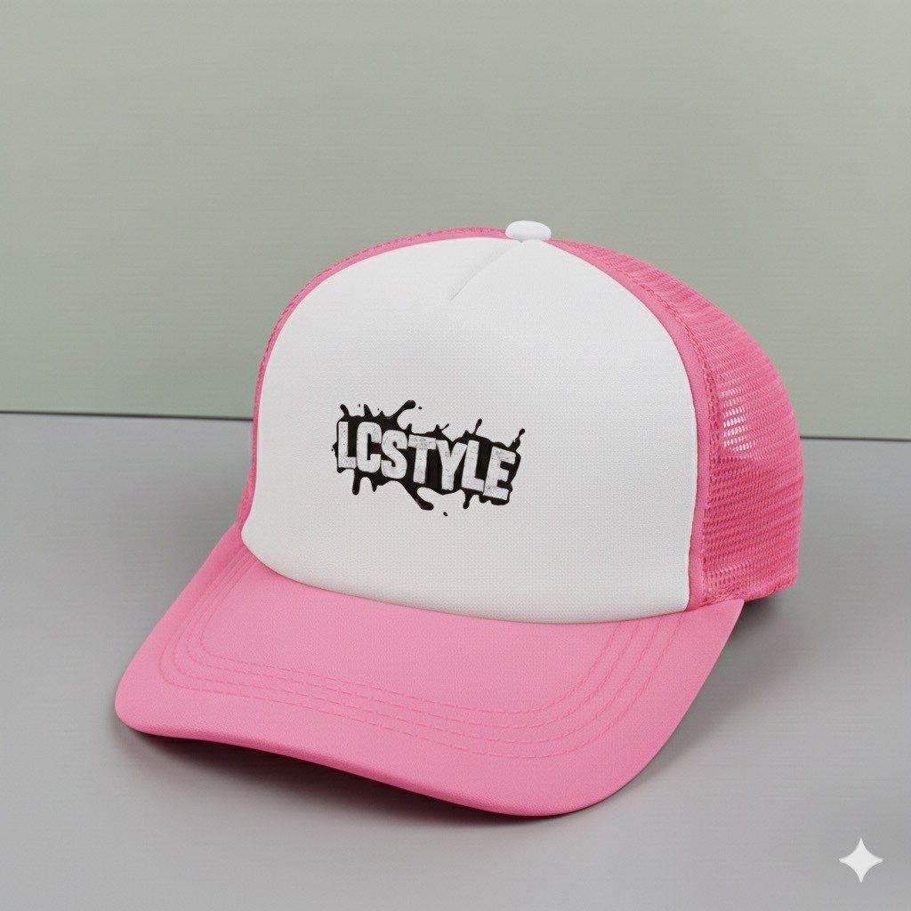 LC. Style Splash Pink Cap